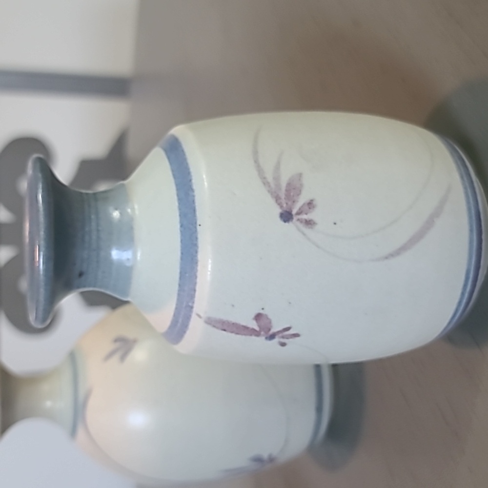 Westlin Studio Pottery Ceramic Vase Set Of 3 - Picture 9 of 16